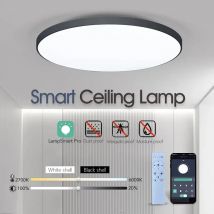 Plafoniera a Led intelligente 36W 50W 220V plafoniere a Led moderne dimmerabili con telecomando APP per soggiorno camera da letto
