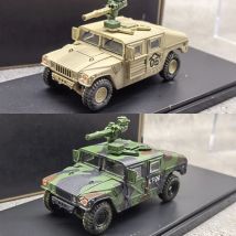PANZERKAMPF HUMVEE M1046 Panzermodell aus Druckgusslegierung im Maßstab 1:64, Transportfahrzeug mit Rädern, Spielzeug für Erwachsene, Geschenkkollektion, statische Anzeige
