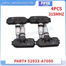 52933-a7000 tpms Autoreifen druck überwachungs system Sensor 4 Stück für 315 Hyundai Elantra Kia Forte5 MHz a7000