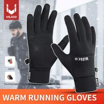 Herren- und Damen-Herbst-/Winterhandschuhe – verbesserte warme Strickhandschuhe mit Touchscreen für kaltes Wetter, geeignet zum Laufen, Fahren