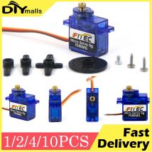 1/2/4/10PCS Feetech FS90MG 2,2KG 9g Digital Servo Metall Getriebe Micro servo Motor 4,8-6V 180 Grad für 450 Hubschrauber Roboter RC Auto