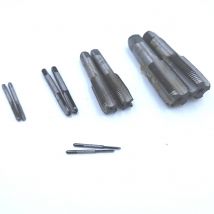 1Set M1 M1.2 M1.4 M1.6 M1.7 M1.8 x 0.25mm 0.3mm 0.35mm Metric Taper and Plug Tap Pitch For Mold Machining * 0.25 0.3 0.35
