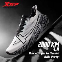 Xtep Zapatillas para correr para hombre 2000 km 3.0 2025 Primavera Zapatillas ligeras acolchadas resistentes al desgaste para entrenamiento y jogging 875119110032