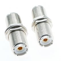 UHF-Buchse SO-239 auf UHF-Buchse SO239 Klinkmutter Schott RF-Mount-Adapterstecker FÜR PL-259