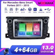 Per Mercedes-Benz Smart Fortwo 2011 - 2015 Autoradio Lettore Multimediale Wireless Carplay Android Auto Autoradio Stereo GPS Navi