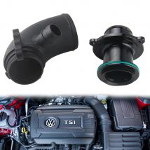 Auto Turbo Ingresso Uscita Aggiornamento Tubi Tubi Turbo Silenziatore Elimina Per Golf 7 Audi A3 8V S3 S1 TT Leon EA888 Gen3 1.8