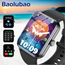Baolubao nuovo orologio intelligente impermeabile per donna uomo 1.85 ''schermo HD Bluetooth Fitness e monitoraggio della salute Smartwatch per Android IOS
