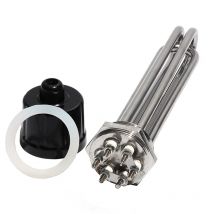 2 Inch BSP/DN50 All 304 Stainless Steel Heating Element for Solar Water Tank 220V/380V 3KW/6KW/9KW/12KW Electric Heating Pipe