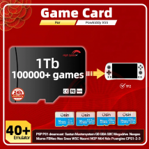 Spielkarte für powkiddy x55 Speicher tf Plug & Play vor installierte Retro-Spiele psp ps1 sd tragbare Konsole Hoch geschwindigkeit kartens ystem karte