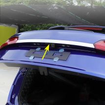 Para 2017 2018 2019 2020 Audi Q5 (FY) SQ5 adornos de puerta trasera de maletero de acero tiras accesorios de decoración