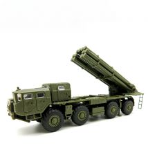 1/72 9a52-2 smerch russisches Langstrecken-Raketenwerfer-Panzer fahrzeug 4d montieren Modell jungen spielzeug