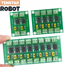 PC817 2/4/8 kanałowy transoptor płyta izolacyjna konwerter napięcia moduł adaptera sterownik 3.6-30V fotoelektryczny izolowany moduł