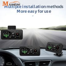 M60 Head Up Display Misuratore di pendenza di velocità KMH MPH Inclinometro GPS digitale Auto M50 HUD Bussola Allarme di velocità eccessiva Accessori fuoristrada