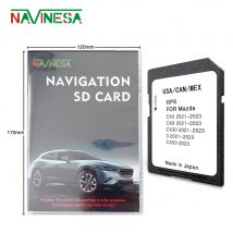 Sat Nav per Mazda CX-5 CX-9 CX-30 CX-50 Scheda SD di navigazione USA CAN MEX GPS 2023 Versione mappa Aggiornamento scheda di memoria Navi Software