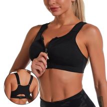 CZGUKE Sujetador deportivo para yoga y fitness, sujetador deportivo que absorbe los golpes, transpirable y de secado rápido, ropa interior para mujer para entrenamiento y correr