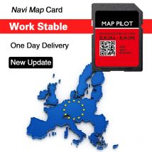 2024 Navigations-SD-Karte Becker MAP PILOT Code 509 Europa-Karte für Mercedes A B C E-Klasse CLA CLS GLA GLK Sat Nav SD-Karte 8GB Update