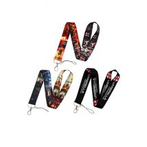 YL286 Movie Biohazard Neck Strap for keys Lanyard ID Card Keychain Phone Straps USB Badge Holder DIY Hang Rope Lariat Gifts
