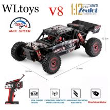 WLtoys Auto RC 1:12 124016   4WD 75KM/H Motore Brushless Ad Alta Velocità Fuoristrada 2.4G Drift Arrampicata 1/12 RC Auto Da Corsa Giocattolo Per Bambini Regali