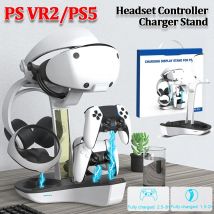 Ladestation für ps5 ps vr2 Headset Stand Controller Ladestation LED-Anzeige lampe Speicher helm Kopfhörer halterung