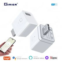 GIRIER Tuya Smart Micro USB Adapter Switch WiFi Mini USB Power Adapter 5V funziona con Hey Google