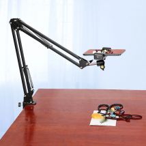 Trípode superior Flexible para teléfono inteligente con anillo de luz escritorio teléfono móvil soporte móvil plegable para grabación de vídeo filmación