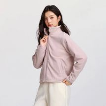 Semir Coat Women Antistatic Polar Fleece Loose 2024 New Winter Stand-Up Collar Raglan Sleeve Jacket