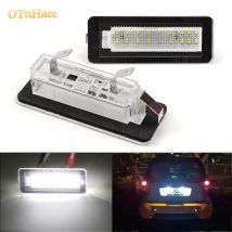 2 pz Per Benz smart LED Numero Luce targa smart Fortwo Coupé/Convertibile Cabriolet W450 W451 W453 Canbus NO Errore