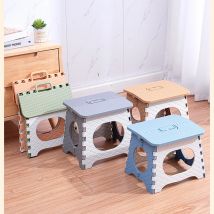Klapphocker Haushalt tragbarer Hocker Kunststoff Mazas Stuhl Pedal kleiner niedriger Hocker Camping Outdoor Kinderbank