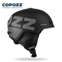 COPOZZ kask narciarski półzakryty kask narciarski odporny na uderzenia dla dorosłych mężczyzn kobiety narciarstwo deskorolka snowboard kask ochronny kobieta mężczyzna