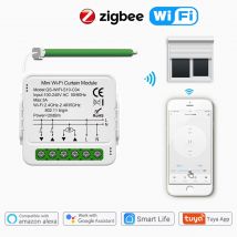 Tuya ZigBee WiFi Modulo interruttore tenda intelligente per tende a rullo Motore elettrico otturatore APP Smart Life Funziona con Alexa Google Home
