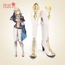 Genshin Impact Jean Gunnhildr Cosplay Schuhe Halloween Party Phantasie Stiefel nach Maß