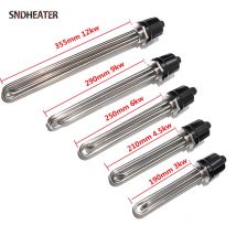 SNDHEATER DN32 DN40 DN50 Solar-Tauchheizelement 220V 380V 3/4,5/6/9/12KW Heizgerät Rohr für Hausheizkessel