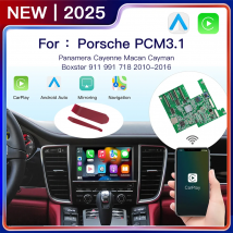 Drahtloses Carplay Android-Automodul für Porsche PCM3.1 Panamera Cayenne Cayman Macan Boxster 911 991 718 AirPlay-Spiegelverbindung