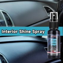 Auto Kunststoff Restaurator Beschichtung mittel Innen glanz Spray Leder reiniger Spray zurück zu schwarz glänzend Innen Kunststoff Renovator