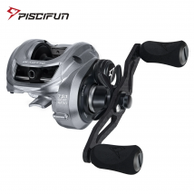 Piscifun Alloy M Metalowy kołowrotek castingowy 10KG 22LB Max Drag z wysokimi i niskimi łożyskami tarczowymi Mocny kołowrotek do połowów słonowodnych