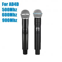 Leicozic Beta58 SM-58A AD4D Sender Mikrofon Sender 500/600/900 MHz Mikrofon Zubehör Dynamisches drahtloses Mikrofon