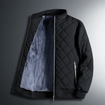 Herbst Winter Mode Trend Hochwertige winddichte dicke Jacke für Herren Outdoor-Sport Freizeit Modische vielseitige Jacke