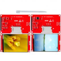 2.8" 240x320 SPI TFT LCD Serial Port Module With PCB Adapter Micro SD ILI9341 / ST7789V 5V/3.3V 2.8 inch LED Display For Arduino