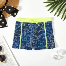 Sommer schnell trocknende Teen Jungen Badehose blaue Kinder Badehose Kinder hose Badeanzug