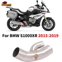 Slip On para BMW S1000XR 2015 - 2018 2019 sistema de Escape de motocicleta tubo modificado conexión de tubo de enlace medio silenciador de 51mm