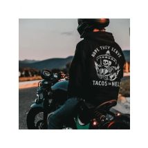 New in Hope They Serve Tacos in Hell Men's Burrito Sportswear Mexican Day of The Dead Printing Hoodies Autumn Keep Warm Hoodie