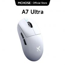 MCHOSE A7 Pro Mouse da gioco ultra wireless 59g Ufficio leggero PAW3950 Doppia frequenza di pollizione 8K 42000 DPI 500mAh Latenza ultrabassa