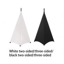 Supporto per altoparlante altezza di copertura flessibile estensibile per illuminazione treppiede Scrim per eventi copertura universale per altoparlante con luce Dj
