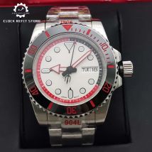 Men's Automatic Mechanical Watch, Waterproof Case, Ceramic Bezel, Sapphire, New Fashion Business Watch NH36