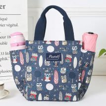 Rilistarned Lunch pakete Handtasche Picknick Lunch pakete Bento Box für Familie Outdoor Freizeitpark Lunch Bag große Kapazität Familie Lunch Bag