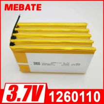 5 Stücke 3,7 V 10000 mAh 1260110 Polymer-lithium-akku Lithium-ionen-akku Für Power Bank GPS 100% Echte Kapazität