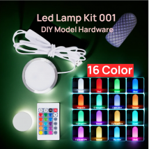 Per Bambu Lab Kit luce regolabile Hardware luce a led Kit luce Bambulab 001 Parti luce a led Modello fai da te Accessori per stampante 3D