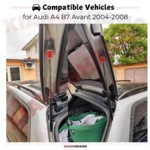 Automatische Kofferraumstützen für Audi A4 B7 Avant 2004-2008 mit Federmechanismus und Gasdruckdämpfern