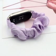 Elegancki nylonowy pasek do Mi Band 10, elastyczna bransoletka z materiału na nadgarstek dla kobiet, pasująca również do Xiaomi Mi Band 8/ Smart Band 9.