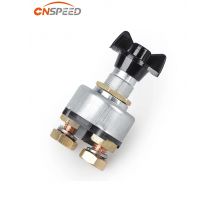 Car Auto RV Boat Fixed Handle Key Battery Isolator Rotary Kill Cut Off Switch 12v/24v 200A Lucas SSB106 Style 2* M10 Stud bolts